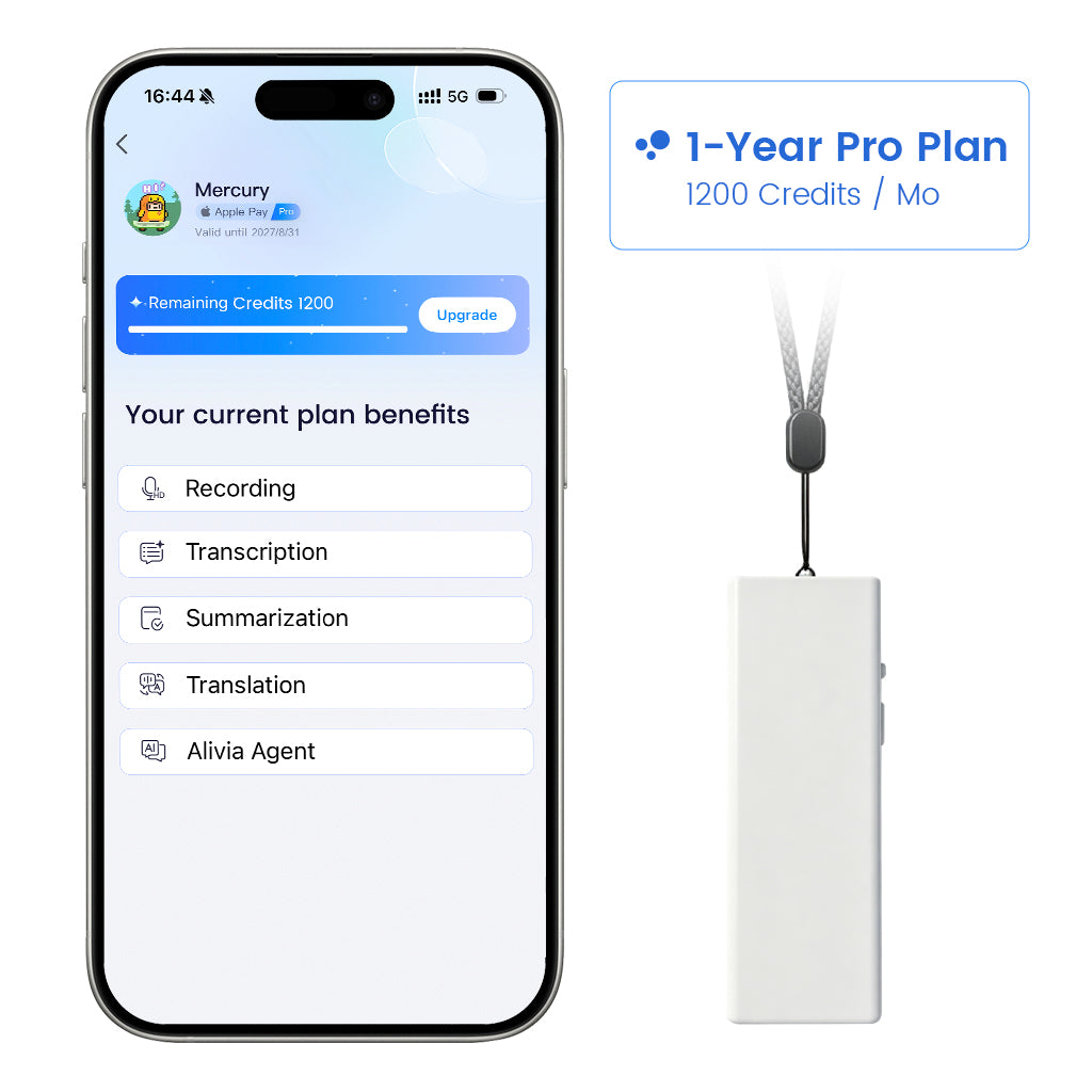 Echo Mini & 1-Yr Pro Membership