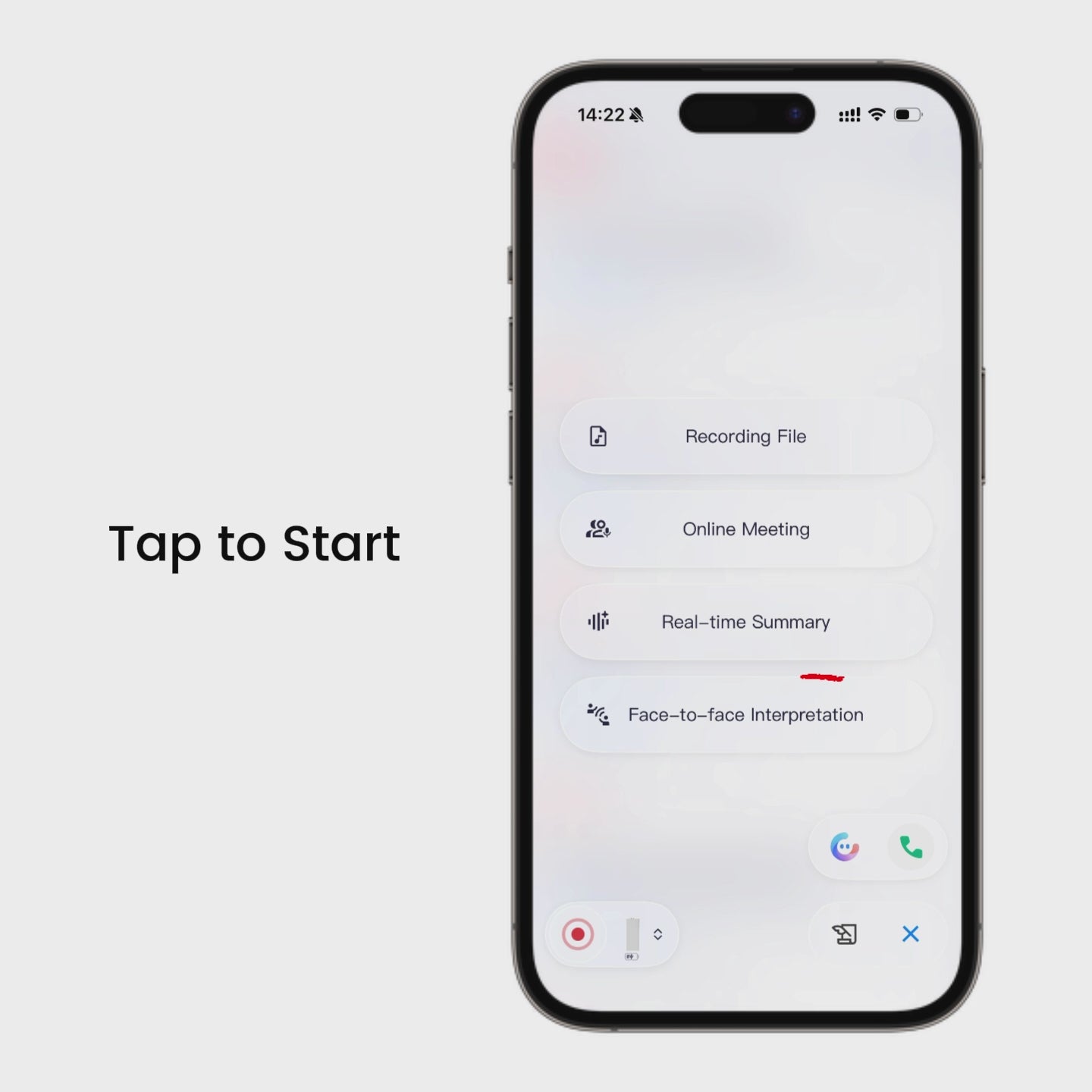 Echo face-to-face translation for multilingual conversations